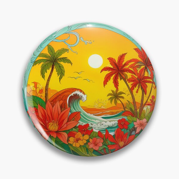 Item preview, Tropical Waves: Nazaré Big Wave Surfing Paradise designed and sold by oreundici.