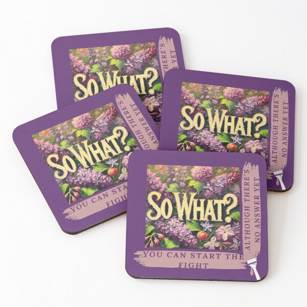 Item preview, SO WHAT? (BTS) designed and sold by ARMYPLUGCO.