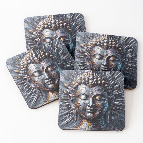 Item preview, Metallic Buddha designed and sold by Visual Nomad Club.