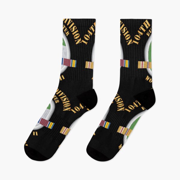 Item preview, 104th Infantry Division - Europe - Ribbons Centered - w Txt w PAC  WWII X 300 designed and sold by Military Insignia Products.