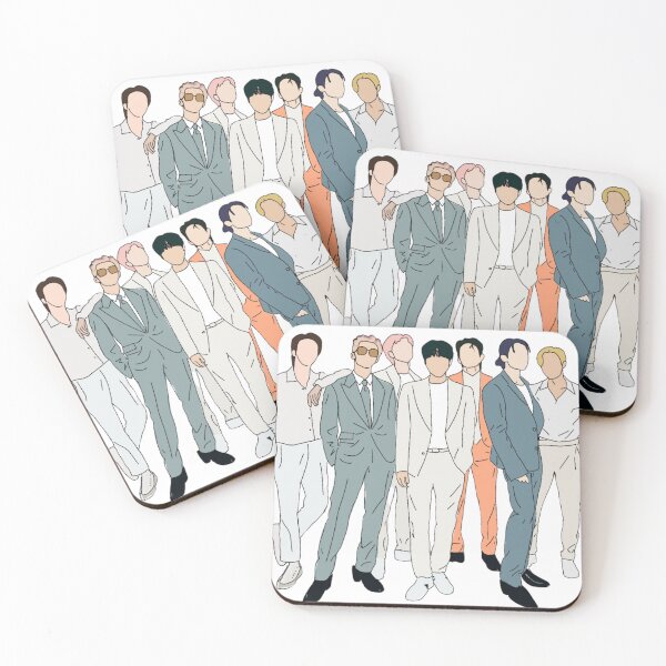 Artikelvorschau, BTS Lineart Minimal Merch entworfen und verkauft von MAISONDEPODIUM.