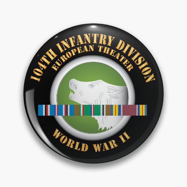 Item preview, 104th Infantry Division - Europe - Ribbons Centered - WWII X 300 designed and sold by Military Insignia Products.