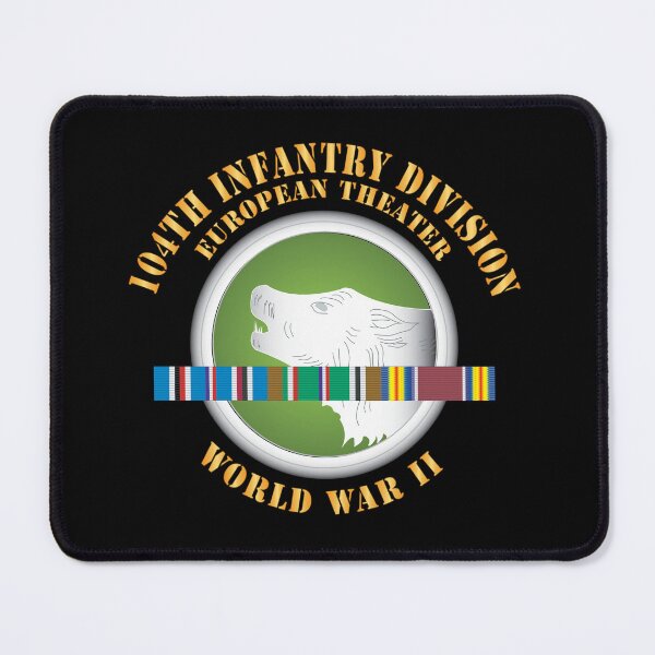 Item preview, 104th Infantry Division - Europe - Ribbons Centered - WWII X 300 designed and sold by Military Insignia Products.