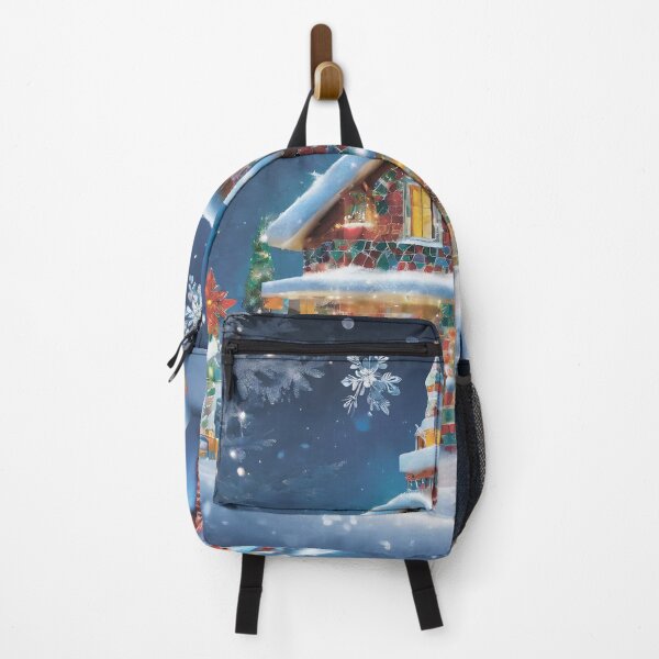 Item preview, Winter landscape. Winter cottage and snowmen. designed and sold by MagelliShop.