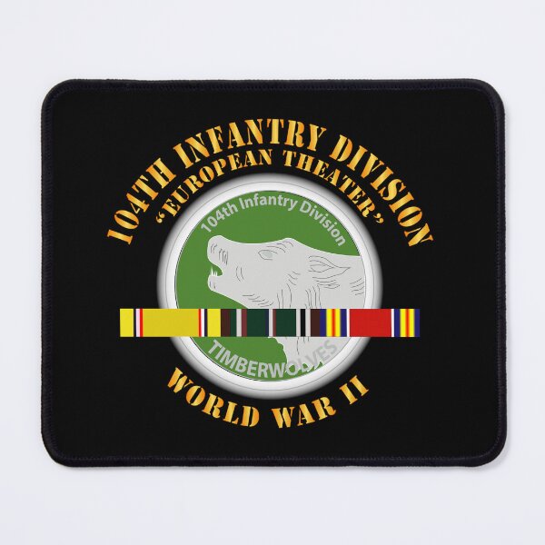 Item preview, 104th Infantry Division - Europe - WWII - European Theater Ribbon X 300 designed and sold by Military Insignia Products.