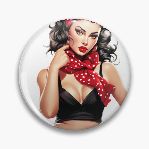 Item preview, Pin Up Baddie designed and sold by patternshoprad.