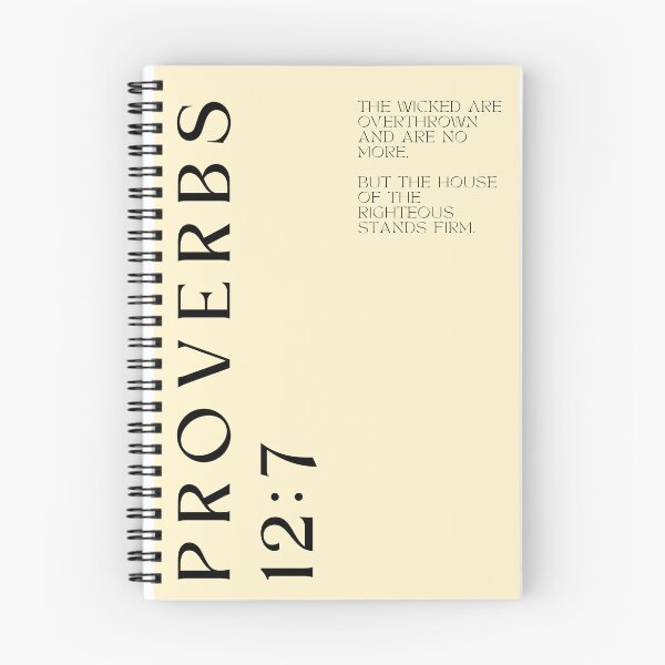 Item preview, Proverbs 12:7 designed and sold by darkskinbender.