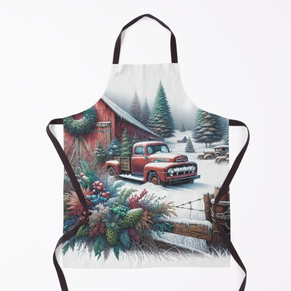 Item preview, Winter landscape. Cottage and old American cars. Retro. designed and sold by MagelliShop.