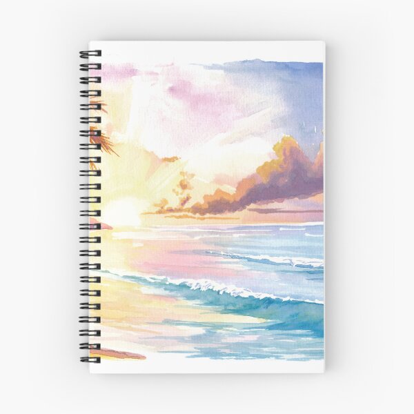 Item preview, Romantic Waikiki Hawaii Beach Dreams Sunset Scene designed and sold by artshop77.