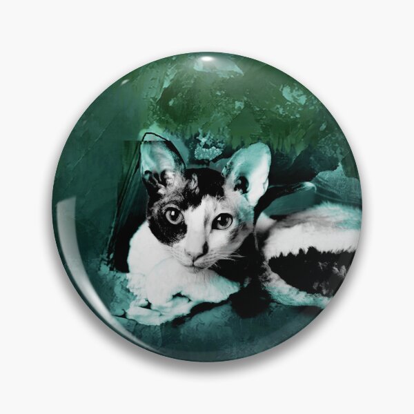 Item preview, TURQUOISE, DARK TEAL,GREEN AND BLUE CORNISH-REX IN LEAVES AND GRASS designed and sold by Most1234.