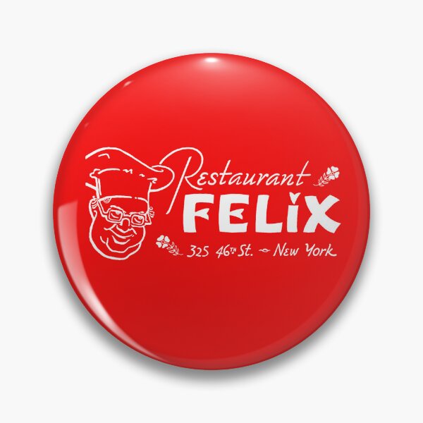 Item preview, Christmas in Connecticut - Restaurant Felix (White Ink) designed and sold by TwoReasons.