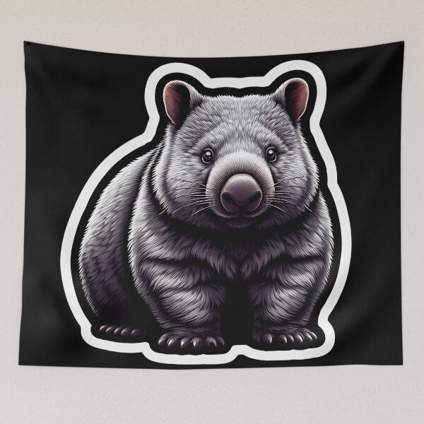 Item preview, Wombat Art #37 | Wombat Lovers designed and sold by ksgraphics222.