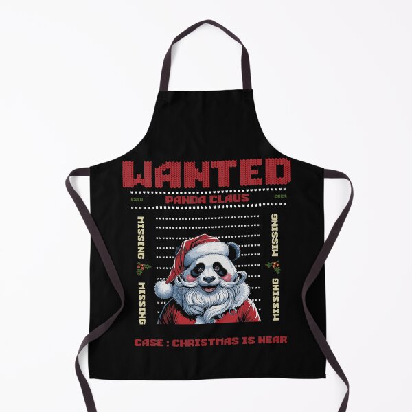 Item preview, "Wanted: Panda Claus" designed and sold by BaKaT-s.