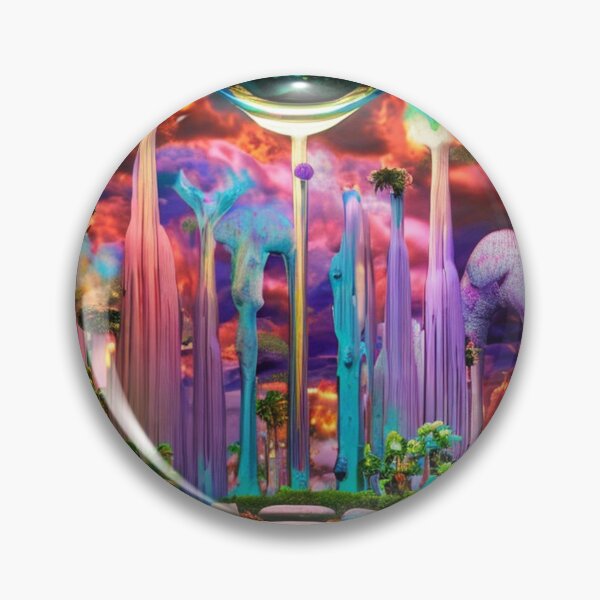 Item preview, Futuristic abstract colorful landscape inspired by calcium. designed and sold by ruiztiger70.