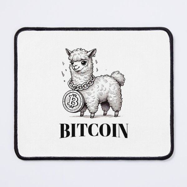 Item preview, Alpaca de bitcoin designed and sold by MellowPeach.