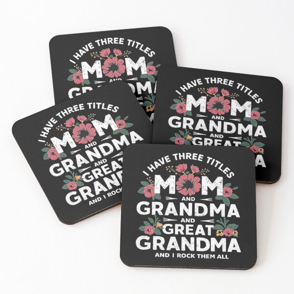 Item preview, I have three titles: Mom, Grandma, and Great Grandma, and I rock them all designed and sold by love3617.