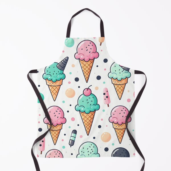 Item preview, Colorful ice cream pattern designed and sold by Haji Kamora.