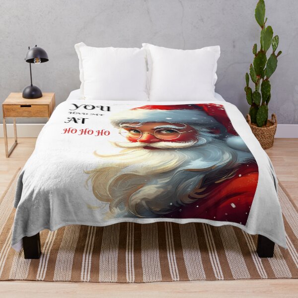 Item preview, You Had Me at Ho Ho Ho – Fun Santa Christmas Design designed and sold by MystiqSlav.