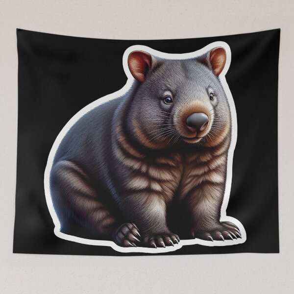 Item preview, Wombat Art #39 | Wombat Lovers designed and sold by ksgraphics222.