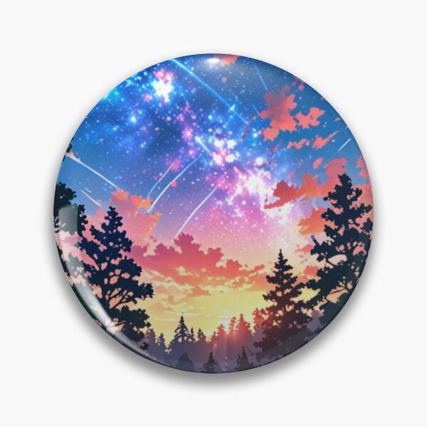 Item preview, Twilight Tranquility: A Dreamy Forest Under the Stars designed and sold by TheSharpService.