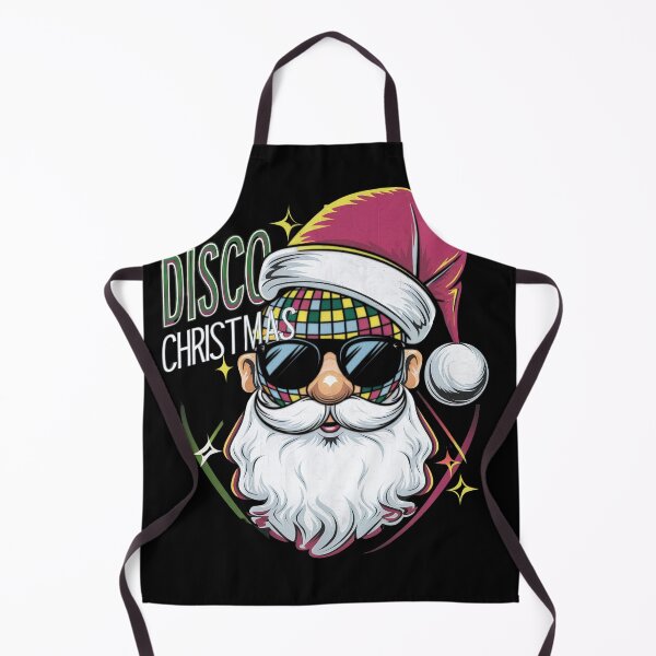 Item preview, Disco Christmas - Funky Santa with Disco Ball Head designed and sold by ZingZest.