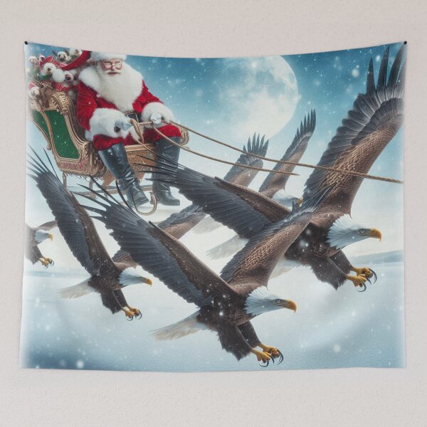 Item preview, Santa's Bald Eagles designed and sold by Wayne Thomson.