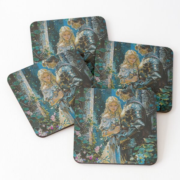 Item preview, Princess and Knight - Heroic Fantasy 70s designed and sold by AxeWave.