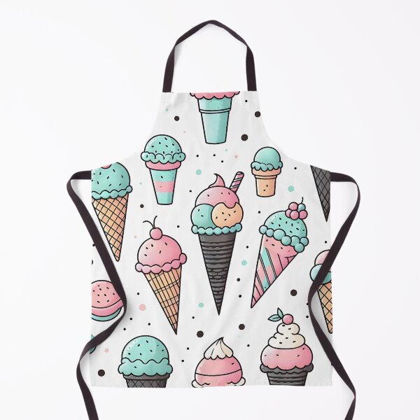 Item preview, Colorful ice cream pattern designed and sold by Haji Kamora.