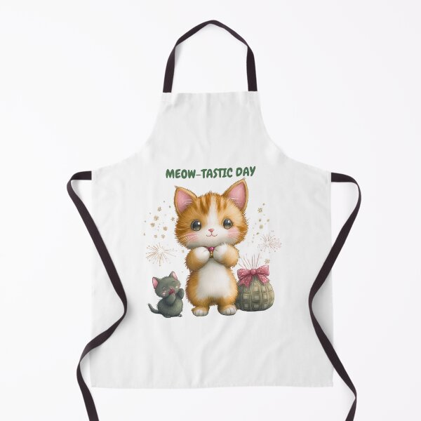 Item preview, Meow-tastic Day Art, Cute Cat Illustration, Adorable Kitten Poster, Feline Fun Print, Happy Cat Decor, Sweet Cat Artwork, Playful Cat Design, Cute Animal Art designed and sold by BukkyStory.