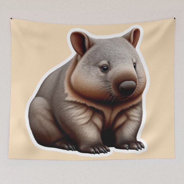 Item preview, Wombat Art #40 | Wombat Lovers designed and sold by ksgraphics222.