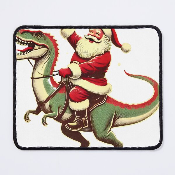 Item preview, Santa Riding a Dinosaur - Christmas Adventure designed and sold by lubushop1.