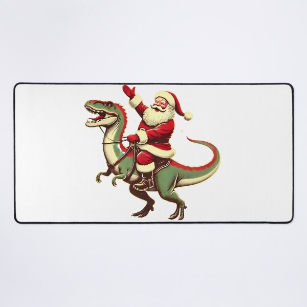 Item preview, Santa Riding a Dinosaur - Christmas Adventure designed and sold by lubushop1.