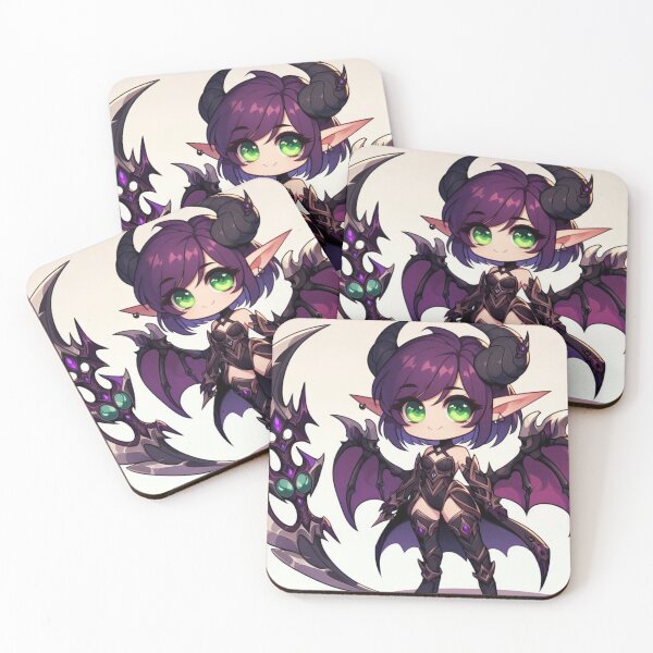 Item preview, Demon hunter Chibi designed and sold by Jennifer McBride.