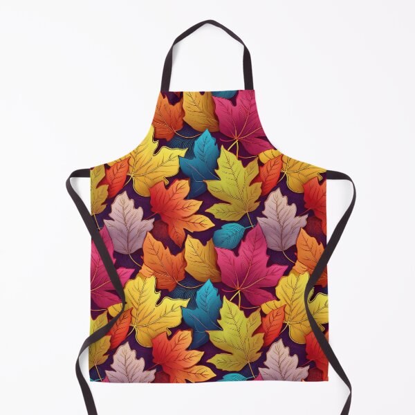 Item preview, Autumn Charm: A colourful rustic pattern with leaves in earthy tones, creating a natural and organic feel. designed and sold by Grang Art Artistic Designs.