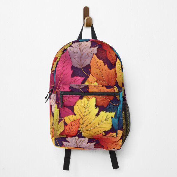Item preview, Autumn Charm: A colourful rustic pattern with leaves in earthy tones, creating a natural and organic feel. designed and sold by Grang Art Artistic Designs.