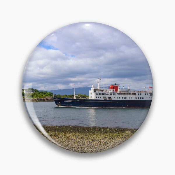 Item preview, MV Hebridean Princess Approaching Skye Bridge designed and sold by Kasia Design.
