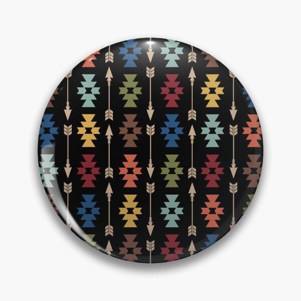 Item preview, Colorful Southwestern Arrow Pattern designed and sold by tonymagnerart.