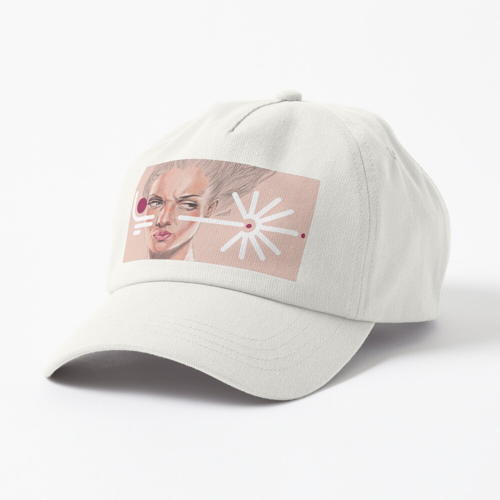 Aperçu de l'œuvre Casquette Dad Hat créée et vendue par Aldarane.