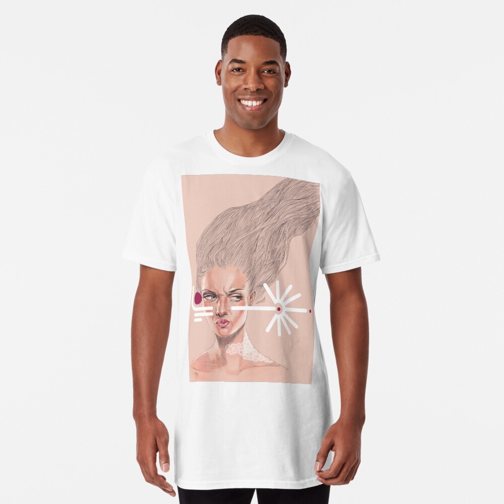 Aperçu de l'œuvre T-shirt long créée et vendue par Aldarane.