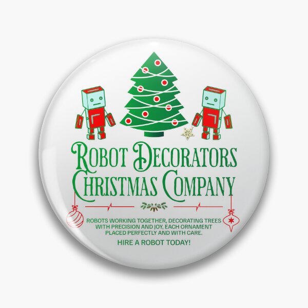 Item preview, Robot Decorators Christmas Company designed and sold by I-I-Trading-Co.