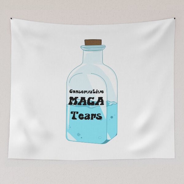 Item preview, Conservative MAGA tears designed and sold by Tinybluebird.