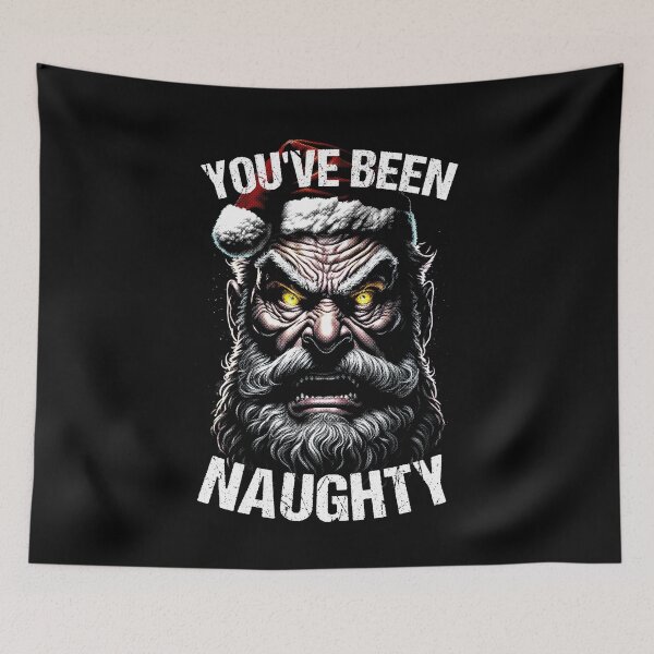 Item preview, Funny Angry Santa Claus You've Been Naughty Christmas designed and sold by GrandeDuc.