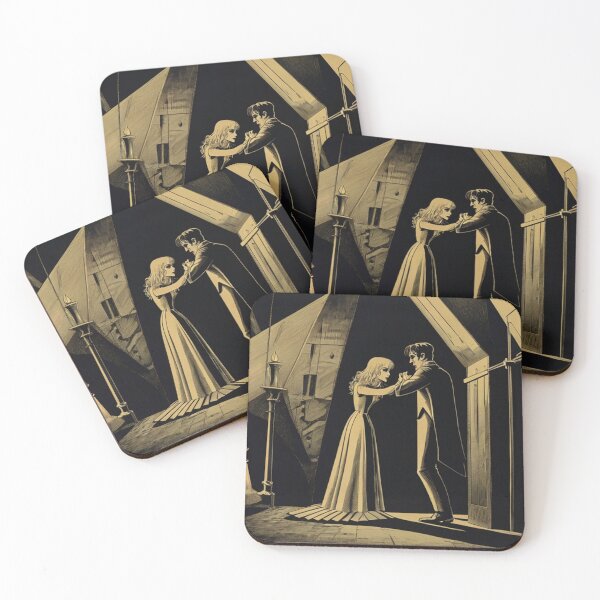 Item preview, The Cabinet of Dr Caligari vintage illustration designed and sold by Vintage Designs +.
