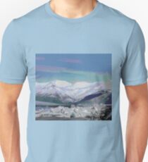 Fluid Nature - Abstract Mountain Landscape Unisex T-Shirt