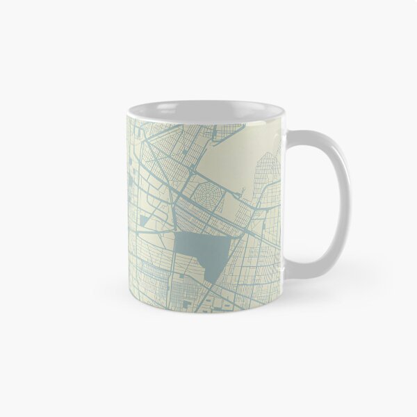 Item preview, Mexico City Map – Beige and Terracotta Design designed and sold by TerraFrame.