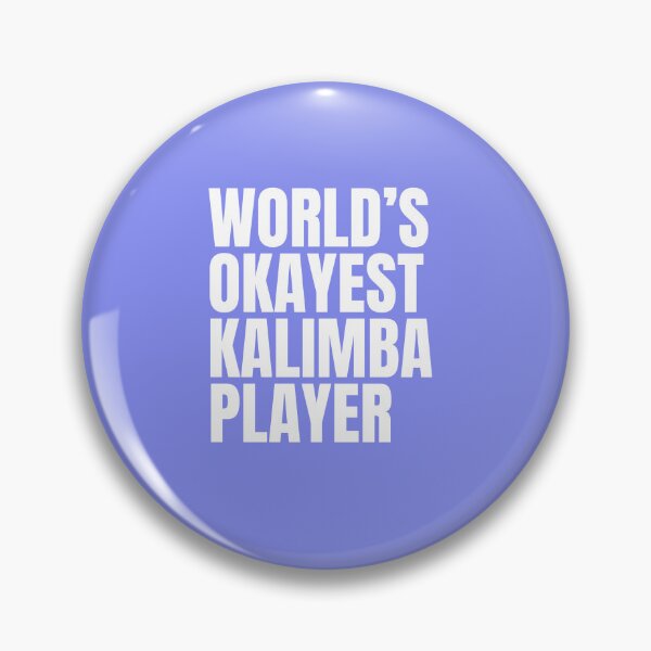 Item preview, World's Okayest Kalimba Player - White designed and sold by Cutsandsparks.