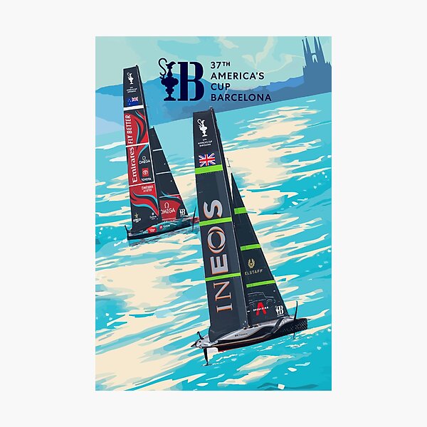 Item preview, Americas Cup 37 Barcelona 2024 designed and sold by Speedbirddesign.