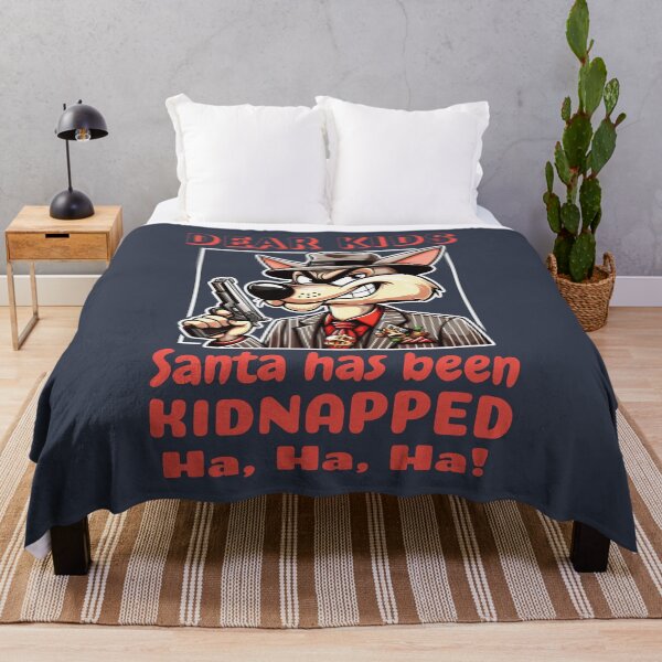 Item preview, Santa has been KIDNAPPED Ha, ha, ha! Gangster Coyote's Dark Christmas Tale designed and sold by SplashTastic.
