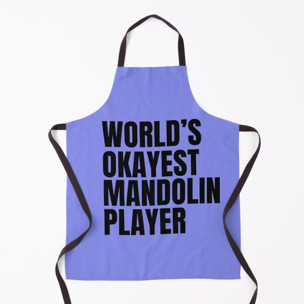 Item preview, World's Okayest Mandolin Player - Black designed and sold by Cutsandsparks.