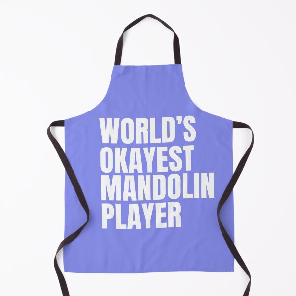 Item preview, World's Okayest Mandolin Player - White designed and sold by Cutsandsparks.